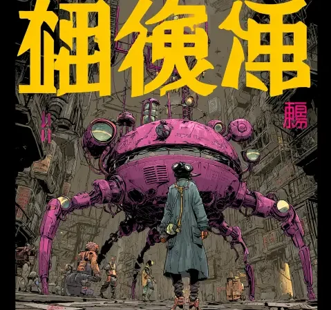 工口漫画题材展馆主视觉，展示多部漫画作品氛围